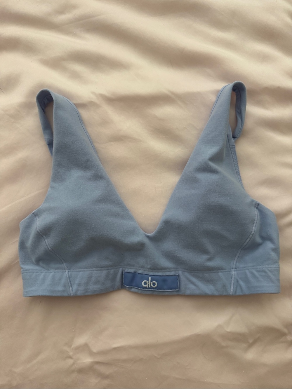 ALO alosoft sincere bra light Provence blue